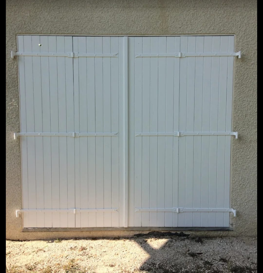 Rénovation de volets bois — après travaux