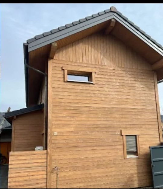 Rénovation de bardage en bois — après travaux